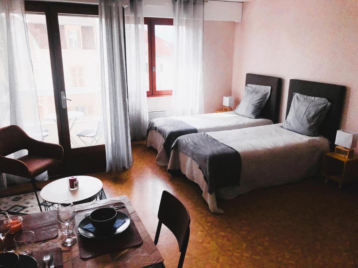 Paisible Studio Avec Agreable Loggia 2 Mn Du Centre Apartment อิกซ์เลส์แบ็งส์ ภายนอก รูปภาพ