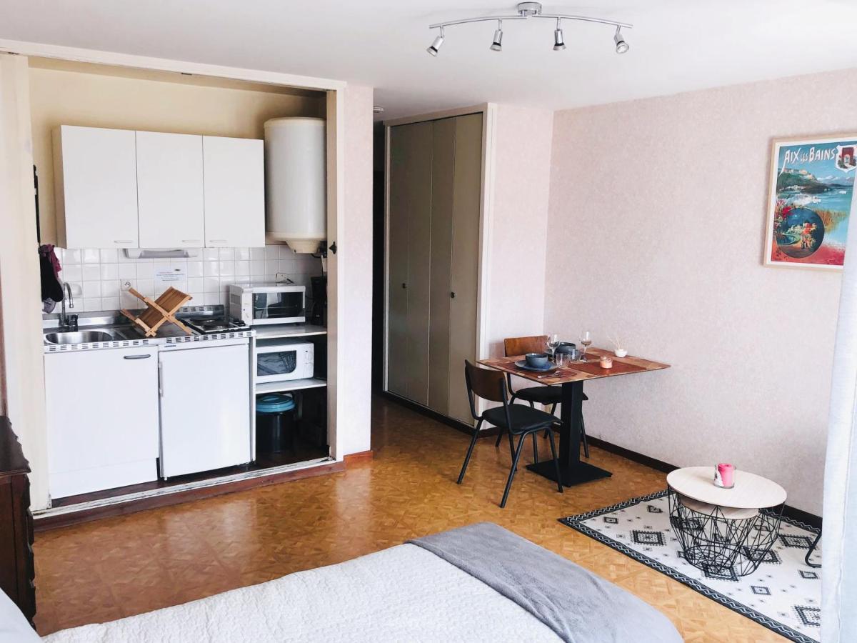 Paisible Studio Avec Agreable Loggia 2 Mn Du Centre Apartment อิกซ์เลส์แบ็งส์ ภายนอก รูปภาพ